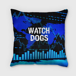 Подушка квадратная Watch Dogs