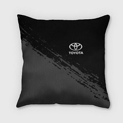 Подушка квадратная TOYOTA, цвет: 3D-принт