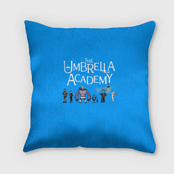 Подушка квадратная The umbrella academy, цвет: 3D-принт