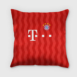 Подушка квадратная FC Bayern Munchen униформа, цвет: 3D-принт