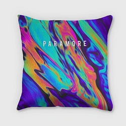 Подушка квадратная PARAMORE, цвет: 3D-принт