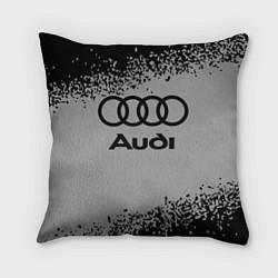 Подушка квадратная AUDI АУДИ, цвет: 3D-принт