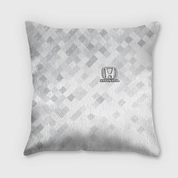 Подушка квадратная HONDA, цвет: 3D-принт