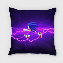 Подушка квадратная Sonic Storm, цвет: 3D-принт