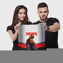 Подушка квадратная FORTNITE GAME, цвет: 3D-принт — фото 2