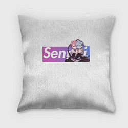 Подушка квадратная Re:Zero, цвет: 3D-принт