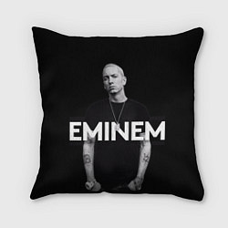 Подушка квадратная EMINEM, цвет: 3D-принт