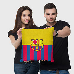 Подушка квадратная Barcelona, цвет: 3D-принт — фото 2