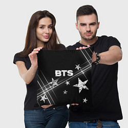 Подушка квадратная BTS бойбенд Stars, цвет: 3D-принт — фото 2