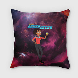 Подушка квадратная Энсин Беккет Маринер Z, цвет: 3D-принт