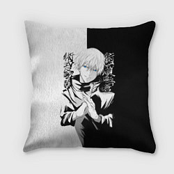 Подушка квадратная Магическая битва, цвет: 3D-принт