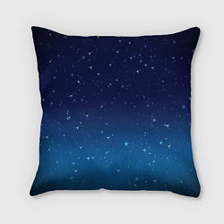 Подушка квадратная Звездное небо, цвет: 3D-принт