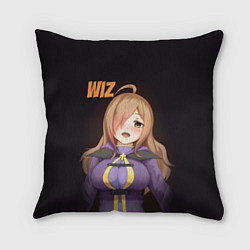 Подушка квадратная Wiz, цвет: 3D-принт