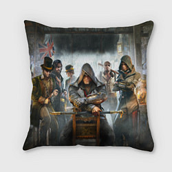 Подушка квадратная Assassin’s Creed Syndicate, цвет: 3D-принт