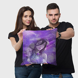 Подушка квадратная Альбедо, цвет: 3D-принт — фото 2