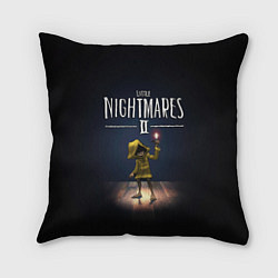 Подушка квадратная Little Nightmares 2 пламя