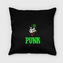 Подушка квадратная Punky trashcat