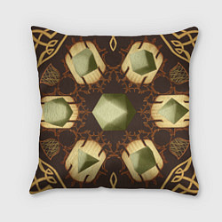 Подушка квадратная DnD Dices: Celtic Motifs, цвет: 3D-принт