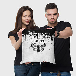 Подушка квадратная Placebo, цвет: 3D-принт — фото 2
