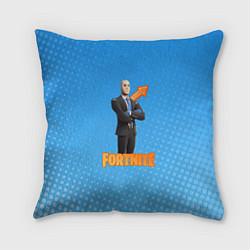 Подушка квадратная Fortnite - Stonks, цвет: 3D-принт