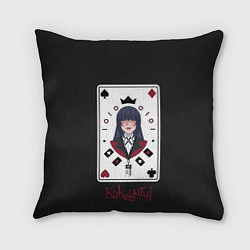 Подушка квадратная Kakegurui Poker Face