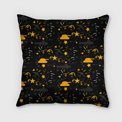 Подушка квадратная День победы, цвет: 3D-принт