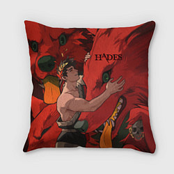 Подушка квадратная Hades Zagreus, цвет: 3D-принт