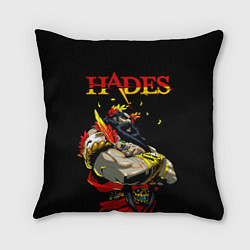 Подушка квадратная Hades, цвет: 3D-принт