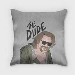 Подушка квадратная The Dude, цвет: 3D-принт