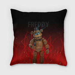 Подушка квадратная FNAF FREDDY, цвет: 3D-принт