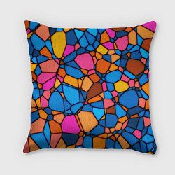 Подушка квадратная Mosaic, цвет: 3D-принт
