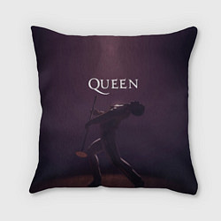 Подушка квадратная Freddie Mercury Queen Z, цвет: 3D-принт