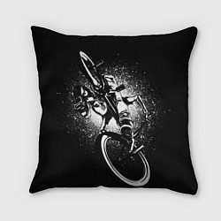 Подушка квадратная Sunday Funday, цвет: 3D-принт