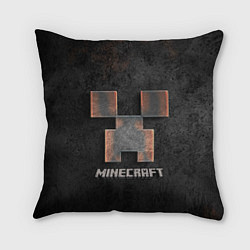 Подушка квадратная MINECRAFT TEXTURE IRON, цвет: 3D-принт