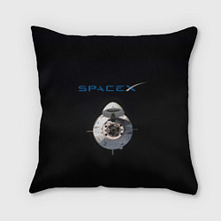Подушка квадратная SpaceX Dragon 2
