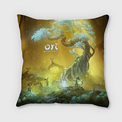 Подушка квадратная Ori Ori and the Will of the Wisps, цвет: 3D-принт
