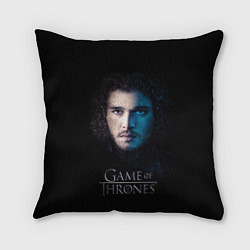 Подушка квадратная Jon Game of Thrones, цвет: 3D-принт