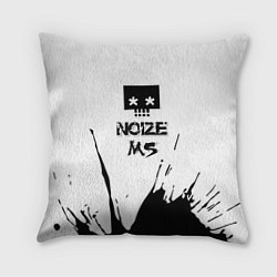 Подушка квадратная Noize MC Нойз МС 1, цвет: 3D-принт