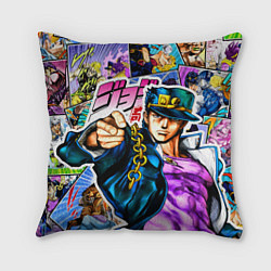 Подушка квадратная Джотаро - JoJos Bizarre Adventure