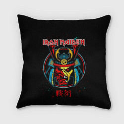 Подушка квадратная Iron Maiden - Senjutsu, цвет: 3D-принт