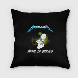 Подушка квадратная Kill Em All - Metallica, цвет: 3D-принт