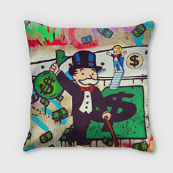 Подушка квадратная Alec Monopoly ART