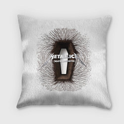 Подушка квадратная Death Magnetic - Metallica, цвет: 3D-принт