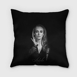 Подушка квадратная Adele Icon, цвет: 3D-принт