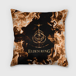 Подушка квадратная Elden Ring Logo, цвет: 3D-принт