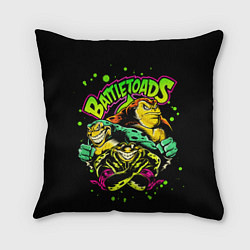 Подушка квадратная Battletoads Боевые Жабы