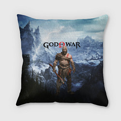 Подушка квадратная Великий God of War Z, цвет: 3D-принт