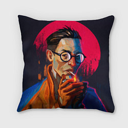 Подушка квадратная Ким Куцураги