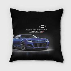 Подушка квадратная Chevrolet Camaro ZL1 Motorsport, цвет: 3D-принт