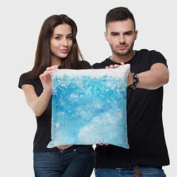 Подушка квадратная Морозко 2022, цвет: 3D-принт — фото 2